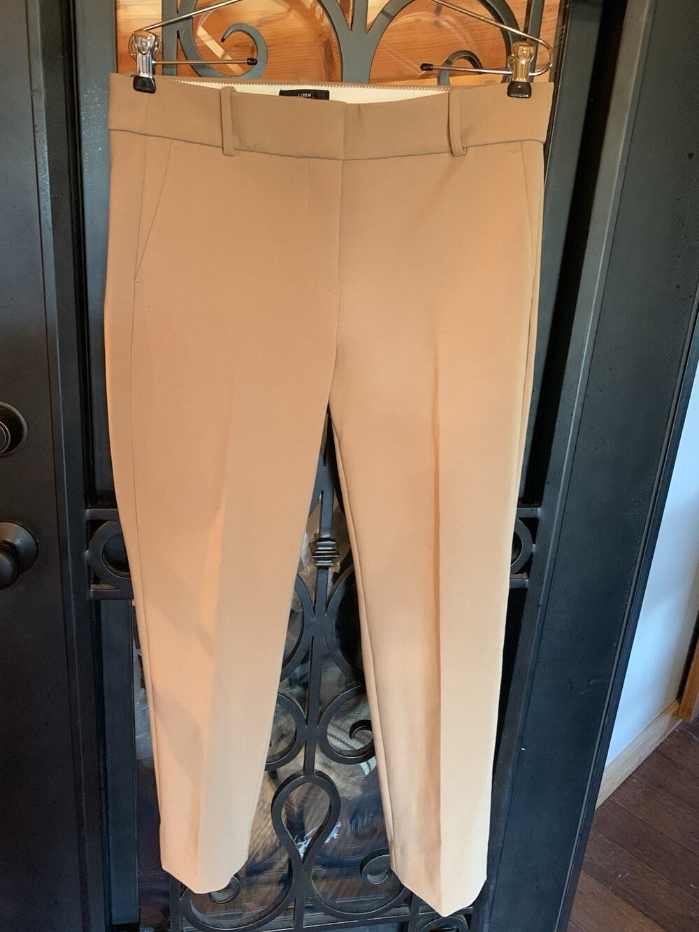 NWT J. Crew Cameron Slim Cropped Pants Four-Season Stretch Heather Saddle 8